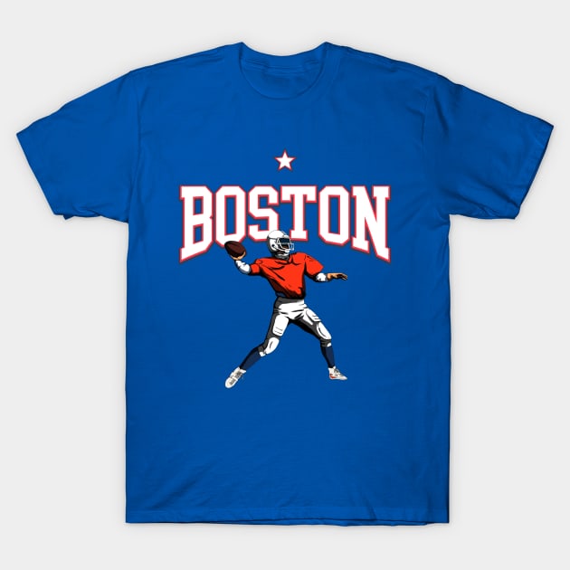 BOSTON Retro Sports Edition T-Shirt by VISUALUV